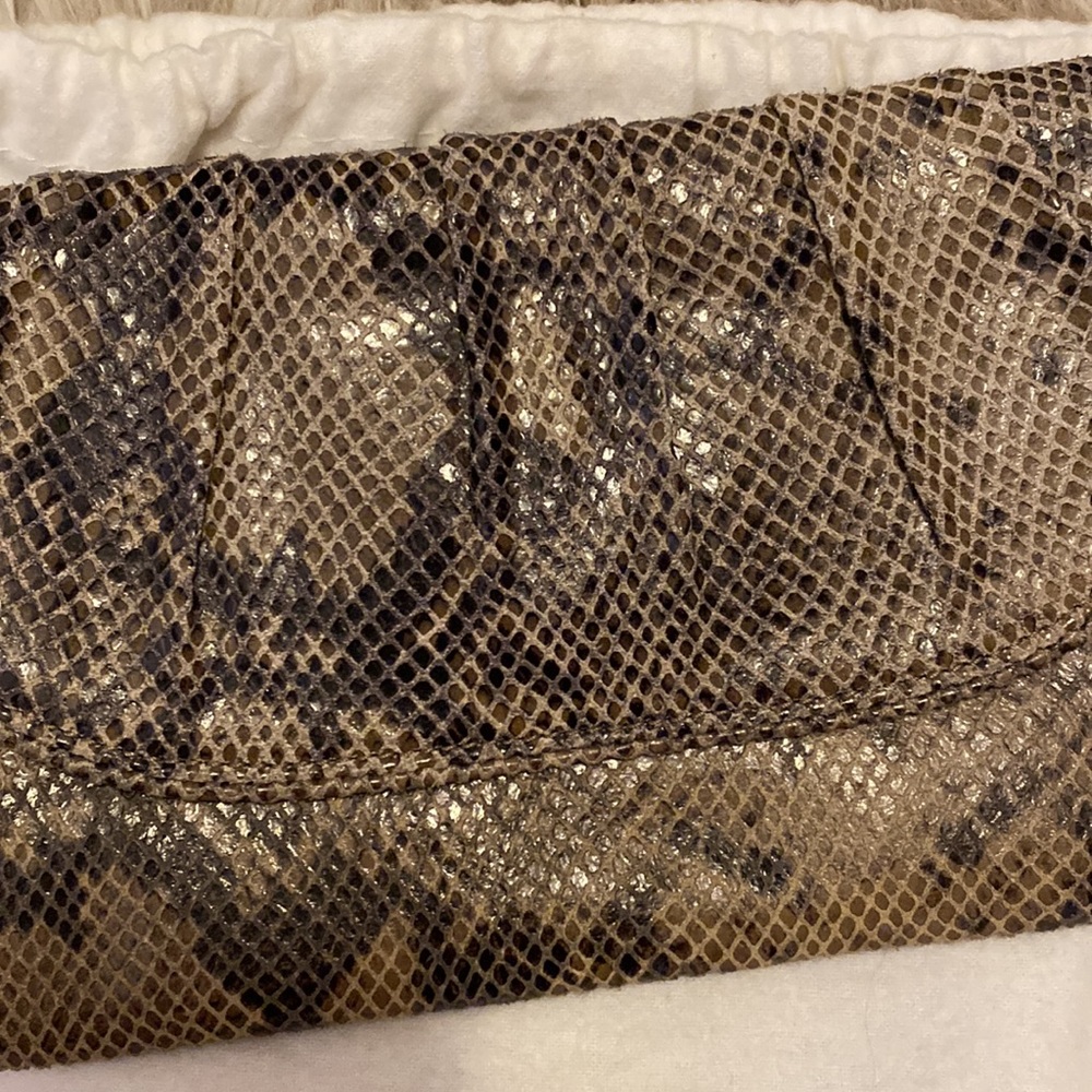 Banana republic python clutch - Picture 2 of 5
